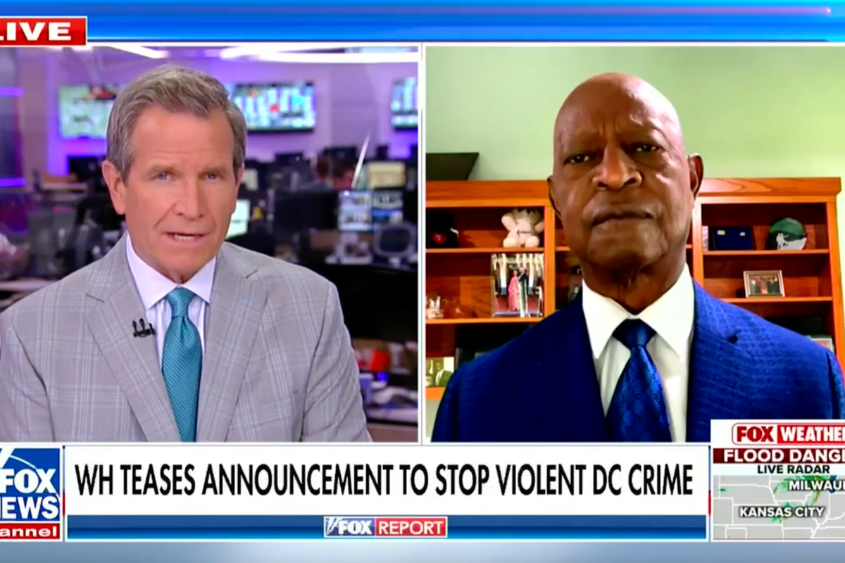 Fox News pundit contradicts Trump’s claims that ‘crime is out of control’ in the nation’s capital
