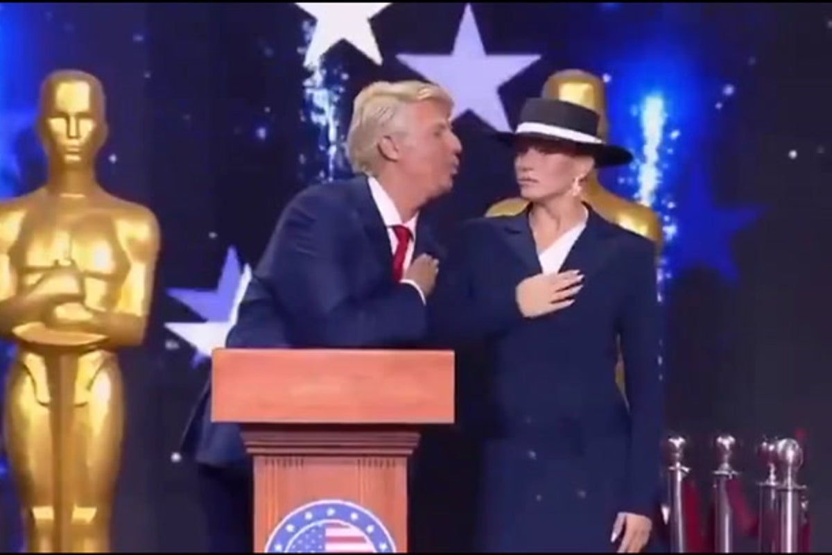 Israeli Dancing with the Stars viral routine mimics Donald Trump and Melania’s rally moves