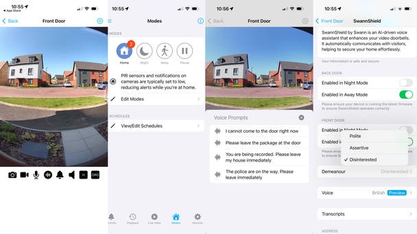 Swann video doorbell app