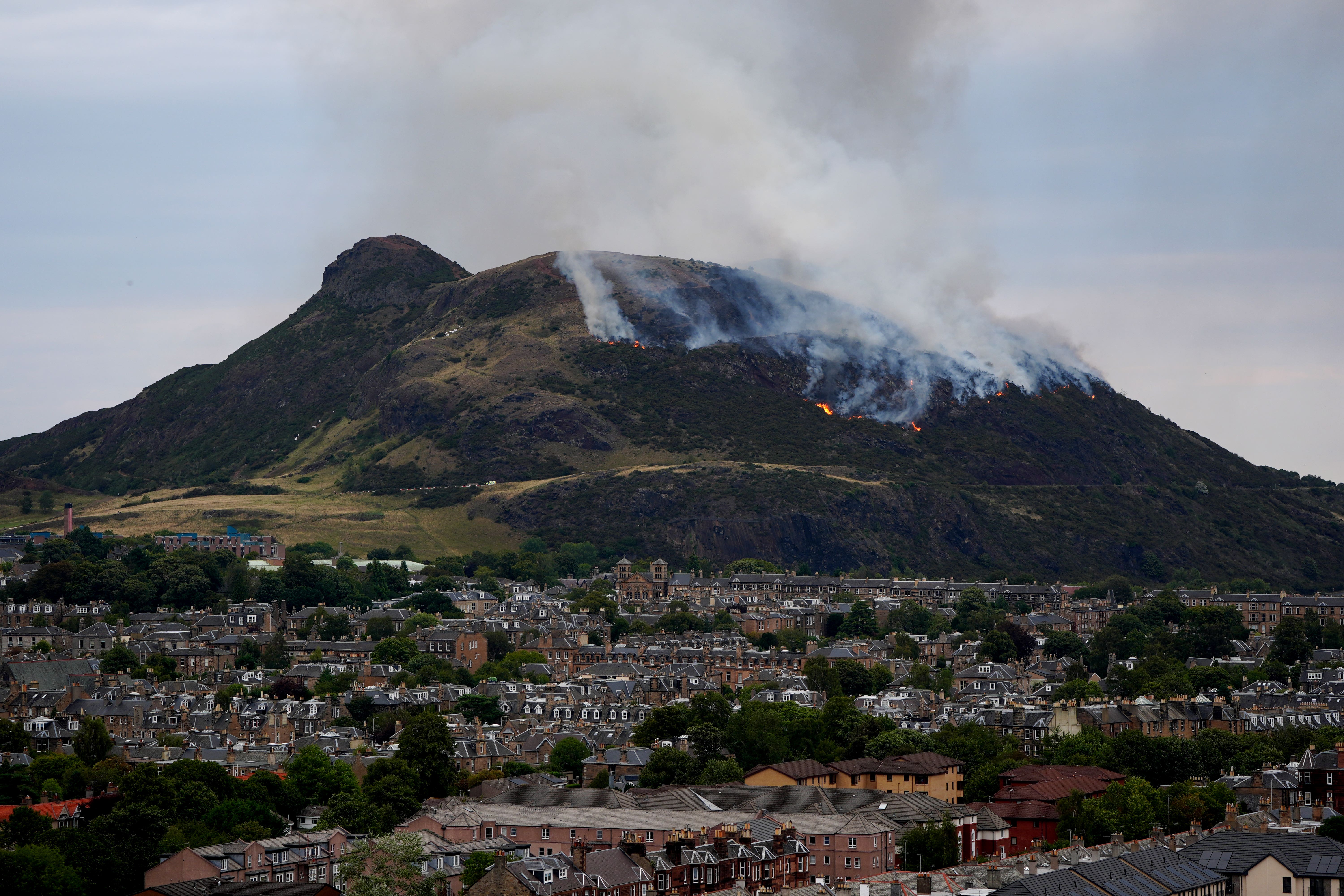 The alarm was raised on Sunday afternoon (Jane Barlow/PA)
