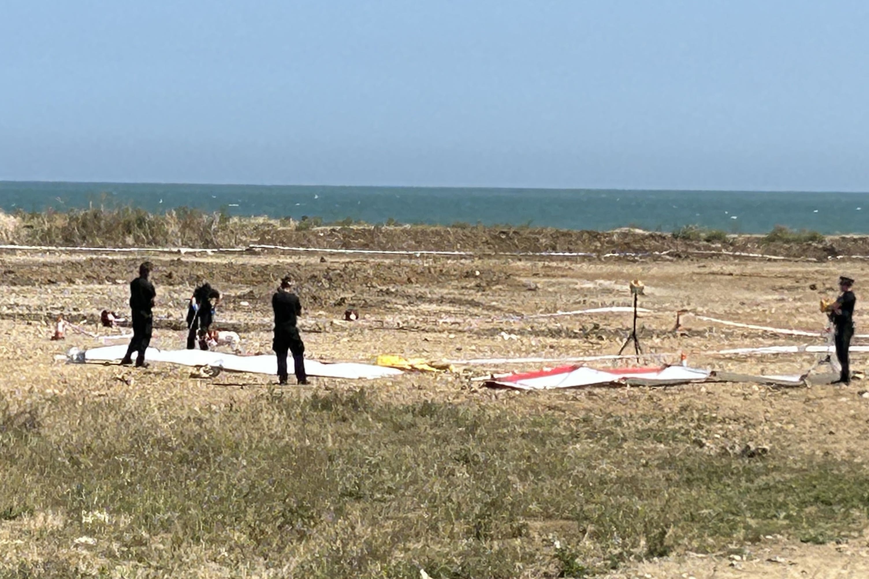 The man, whose identity remains unknown, is thought to have died after being hit over the head with a large stone during an altercation on the Isle of Sheppey, by the north Kent coast (Stanley Murphy-Johns/PA)