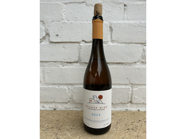 IndyBest best orange wines review Lyrarakis Assyrtiko-Vidiano Orange Wine, Crete 2023/24