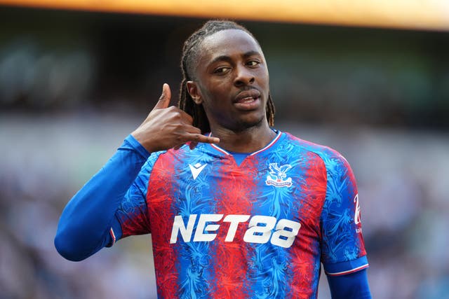 Tottenham have opened talks with Crystal Palace over the signing of Eberechi Eze (John Walton/PA)