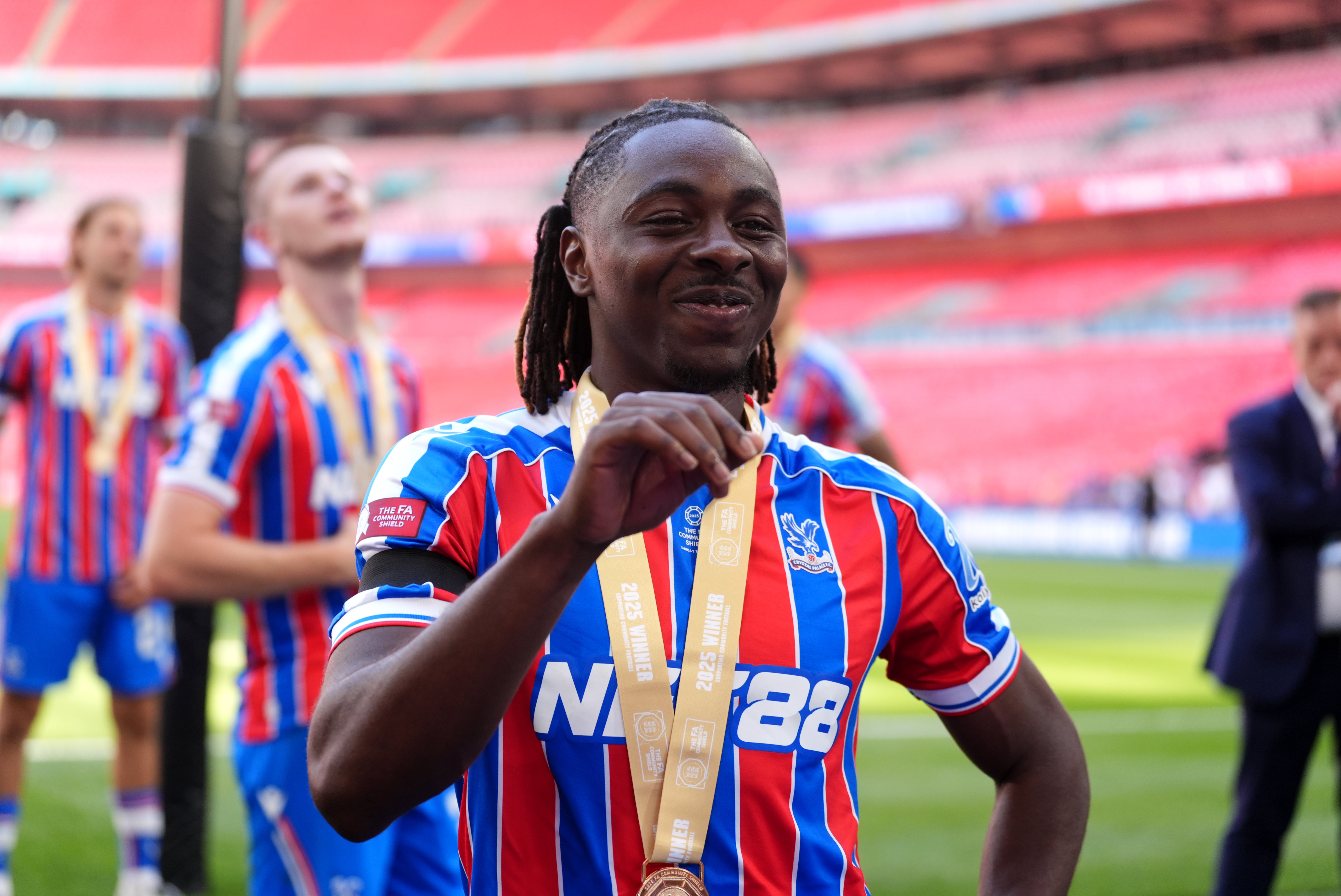 Eberechi Eze scored 14 times and produced 11 assists in 43 appearances last season (Adam Davy/PA)