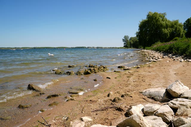 A view of Grafham Water reservoir in Cambridgeshire (Joe Giddens/PA)