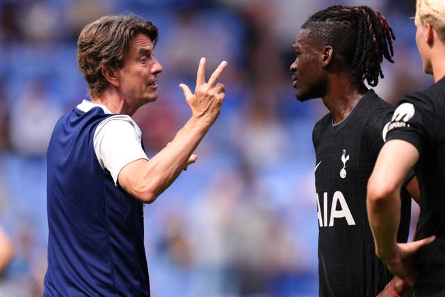 <p>Thomas Frank dropped Yves Bissouma from his squad for repeated lateness earlier this season (John Walton/PA)</p>