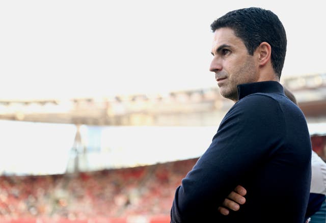 <p>Mikel Arteta’s Arsenal are on the brink of becoming a winning team but are yet to get over the line</p>