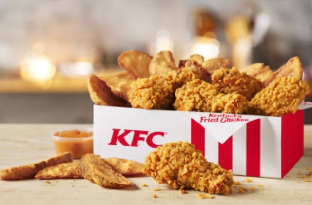 <p>KFC is bringing back its famous potato wedges and spicy wings by popular demand but they are only available while supplies last</p>