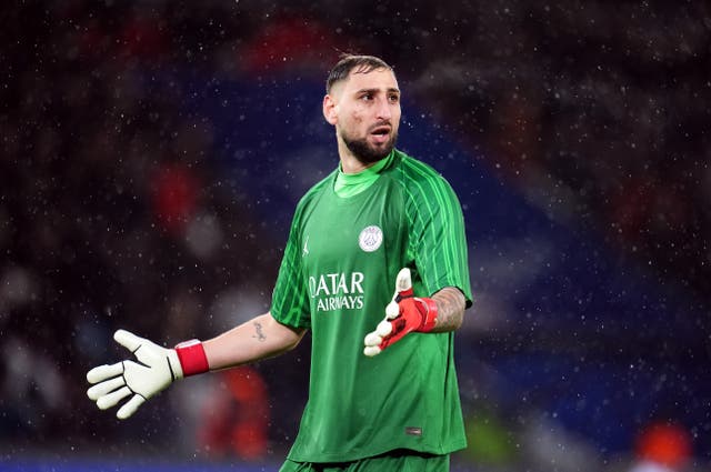 <p>Italy captain Gianluigi Donnarumma (pictured) has taken to Instagram to criticise Luis Enrique’s decision</p>