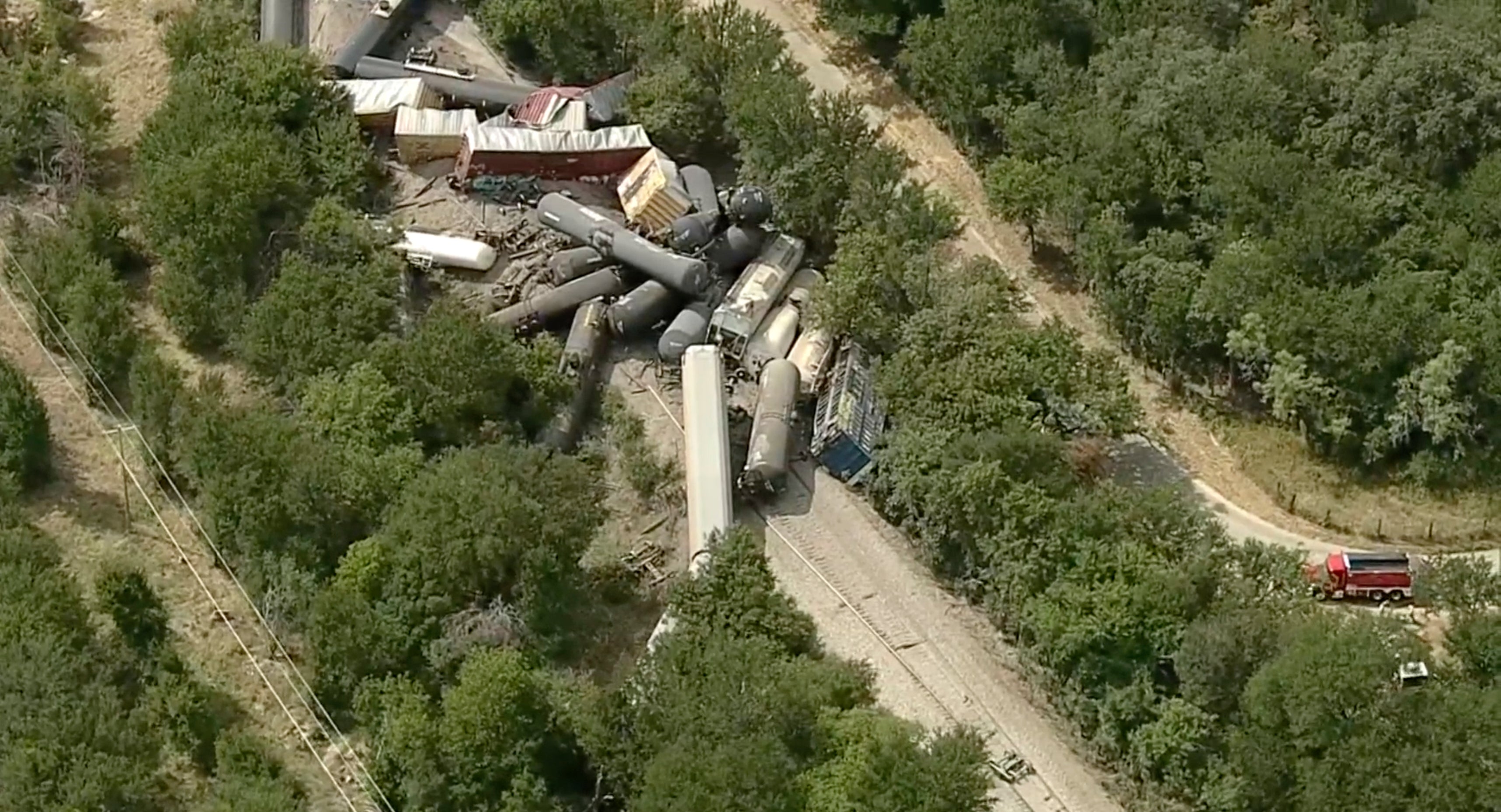 Train Derailment Texas