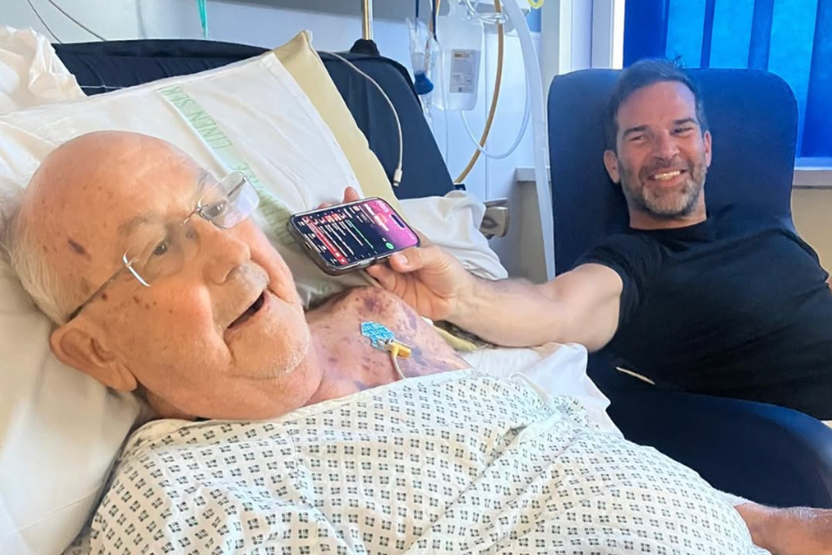 Gethin Jones supported by celebrity friends and colleagues after announcing father’s death