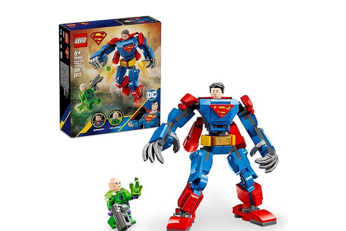 Lego DC Superman Mech vs Lex Luthor