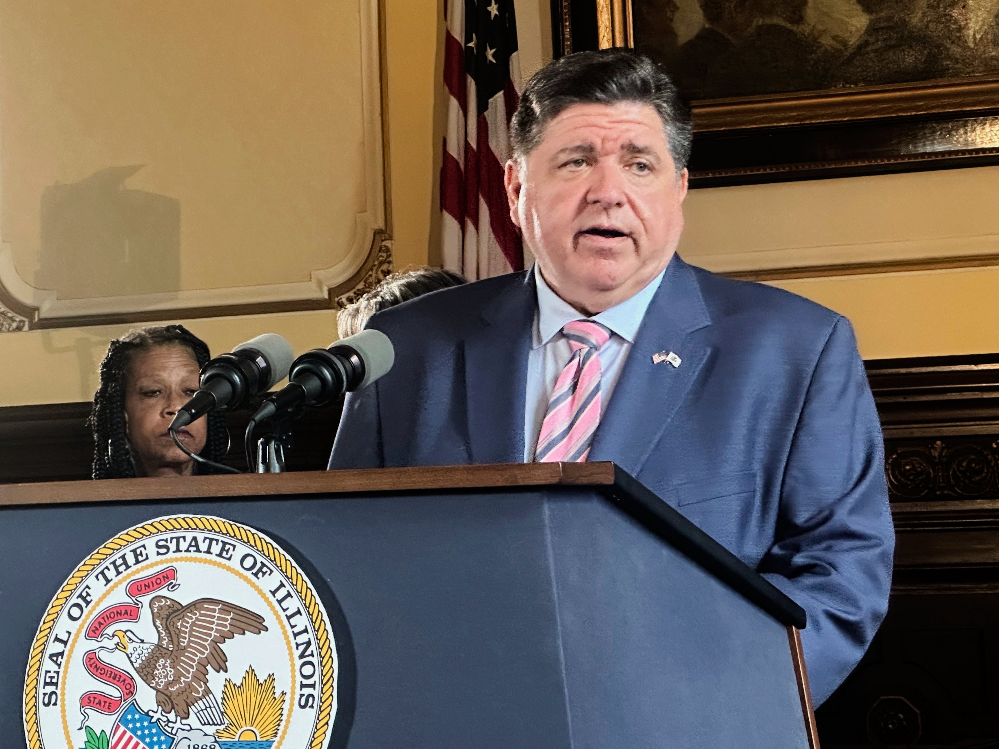 Gov. JB Pritzker of Illinois signaled his willingness to keep redistricting open as an option, but his state maps are already largely gerrymandered to minimize GOP representation as much as possible