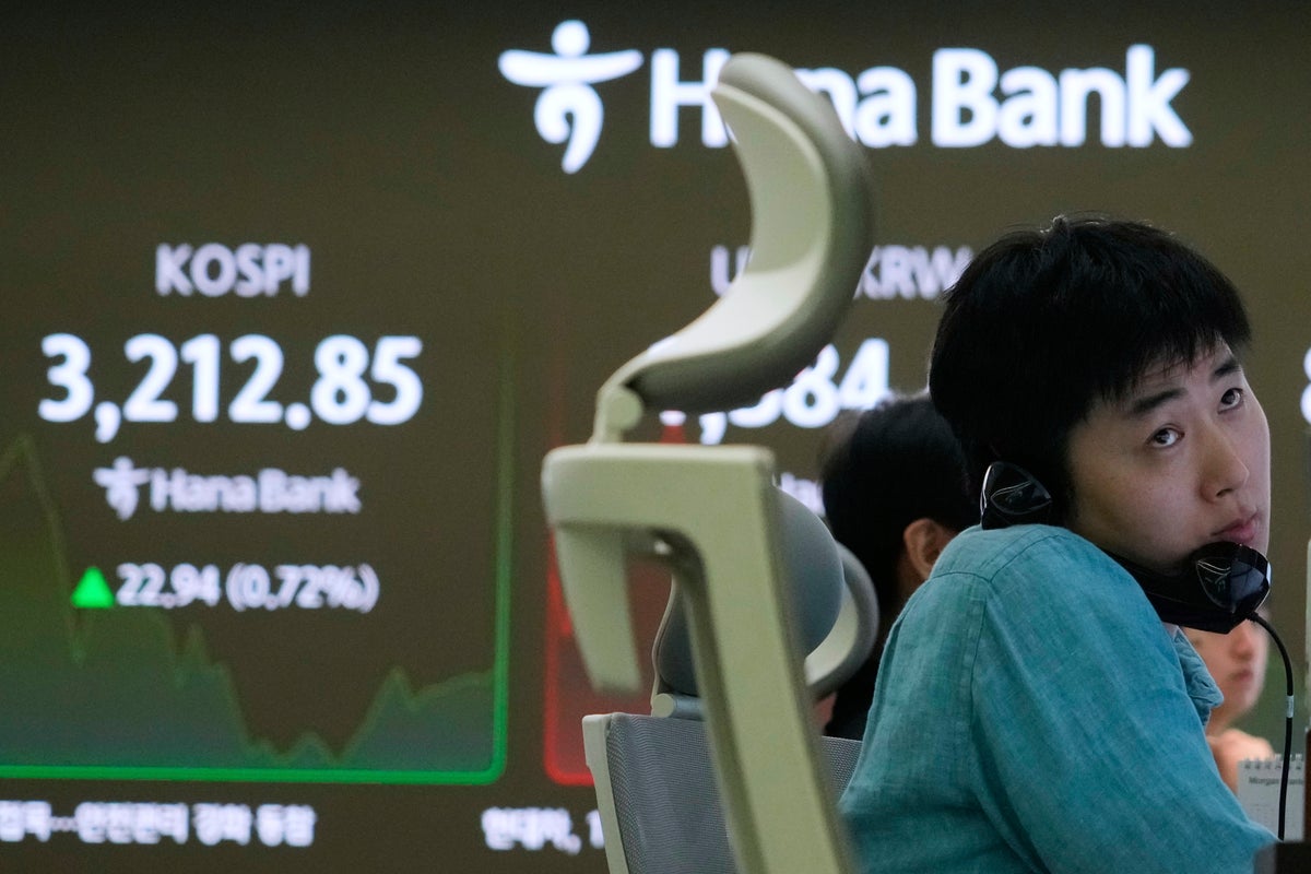 Asian shares charge higher after US stocks rally to records on hopes for interest rate cuts