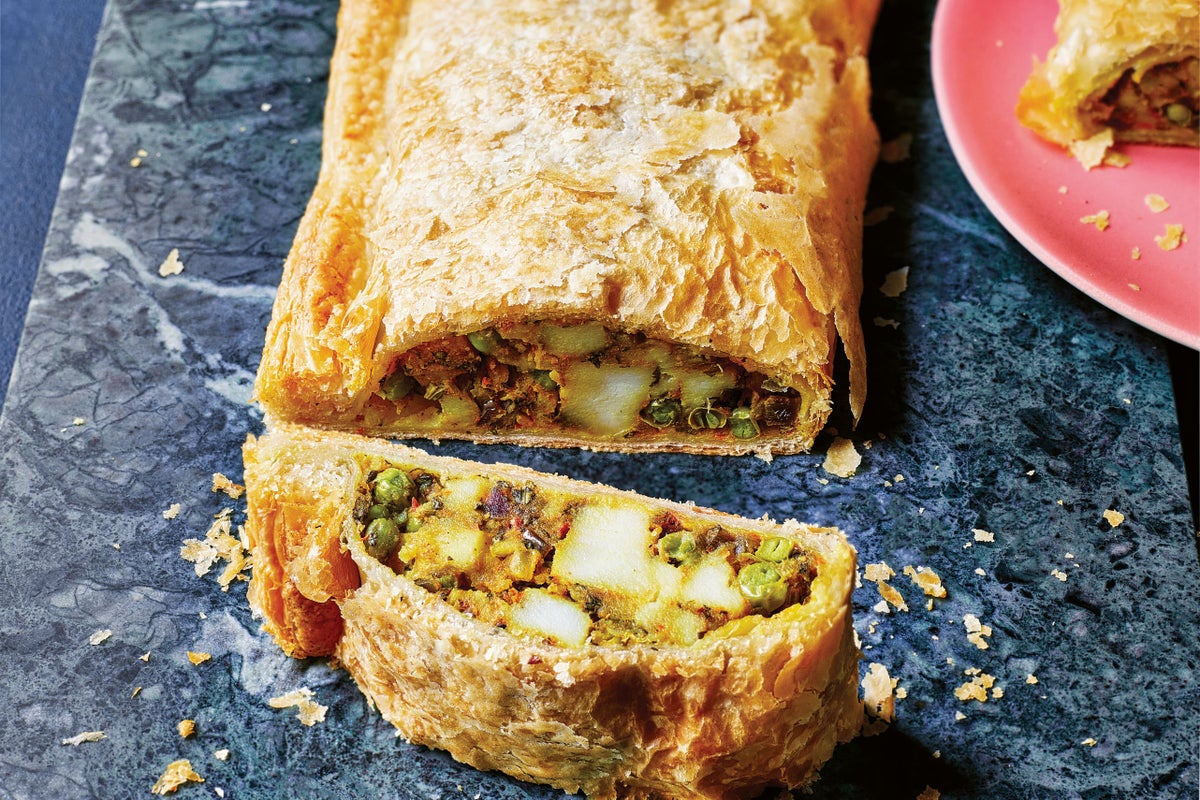 Sabrina Ghayour&rsquo;s spicy potato Wellington is the vegetarian showstopper you didn&rsquo;t know you needed