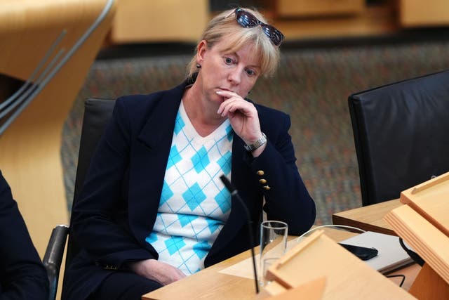 Scottish Finance Secretary Shona Robison said revenue has grown faster than expenditure (PA)