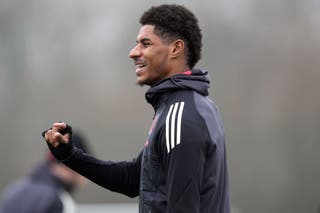 Marcus Rashford has said Manchester United’s transition “has not started yet” (Martin Rickett/PA)