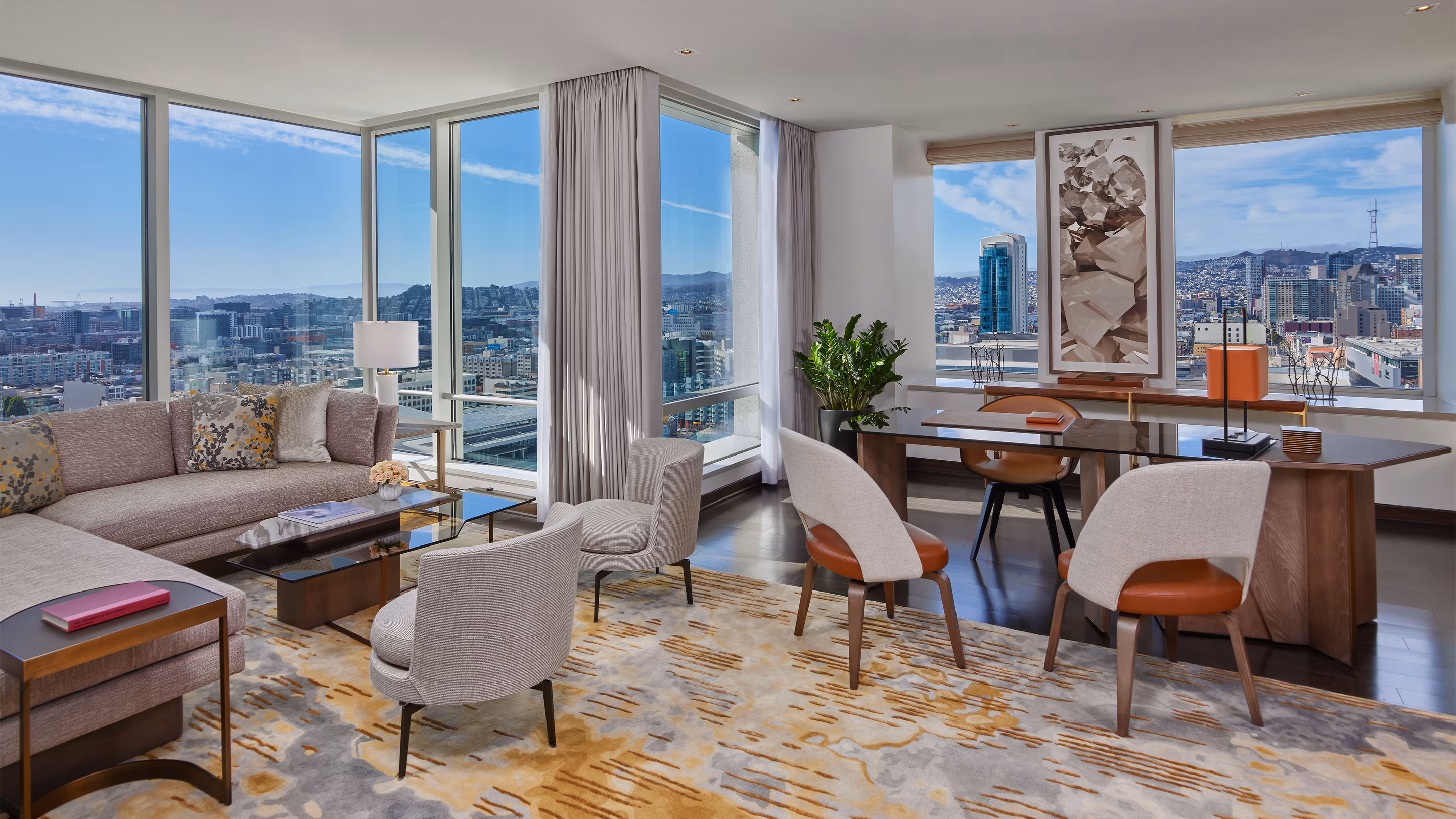 The St. Regis has some of the best views of San Francisco