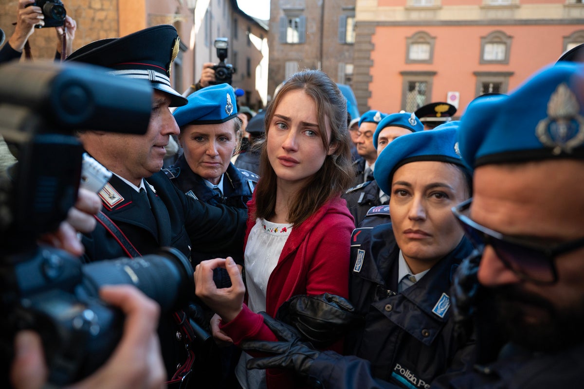 The Twisted Tale of Amanda Knox review – Unusually bubbly drama offers no closure