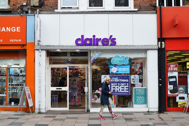 <p>Claire’s has filed a notice to appoint administrators</p>