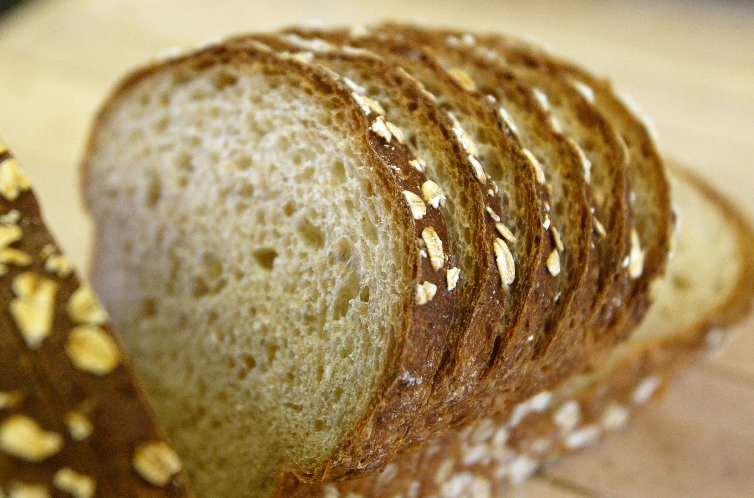 Whole grains including wheat bread and oatmeal support digestive health. They’re also a good source of fiber