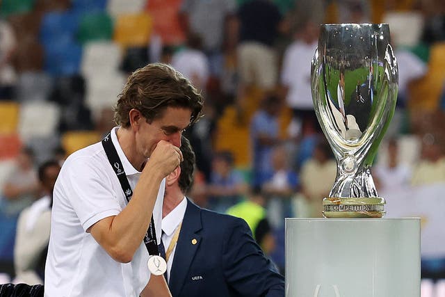 <p>Thomas Frank missed out on silverware</p>