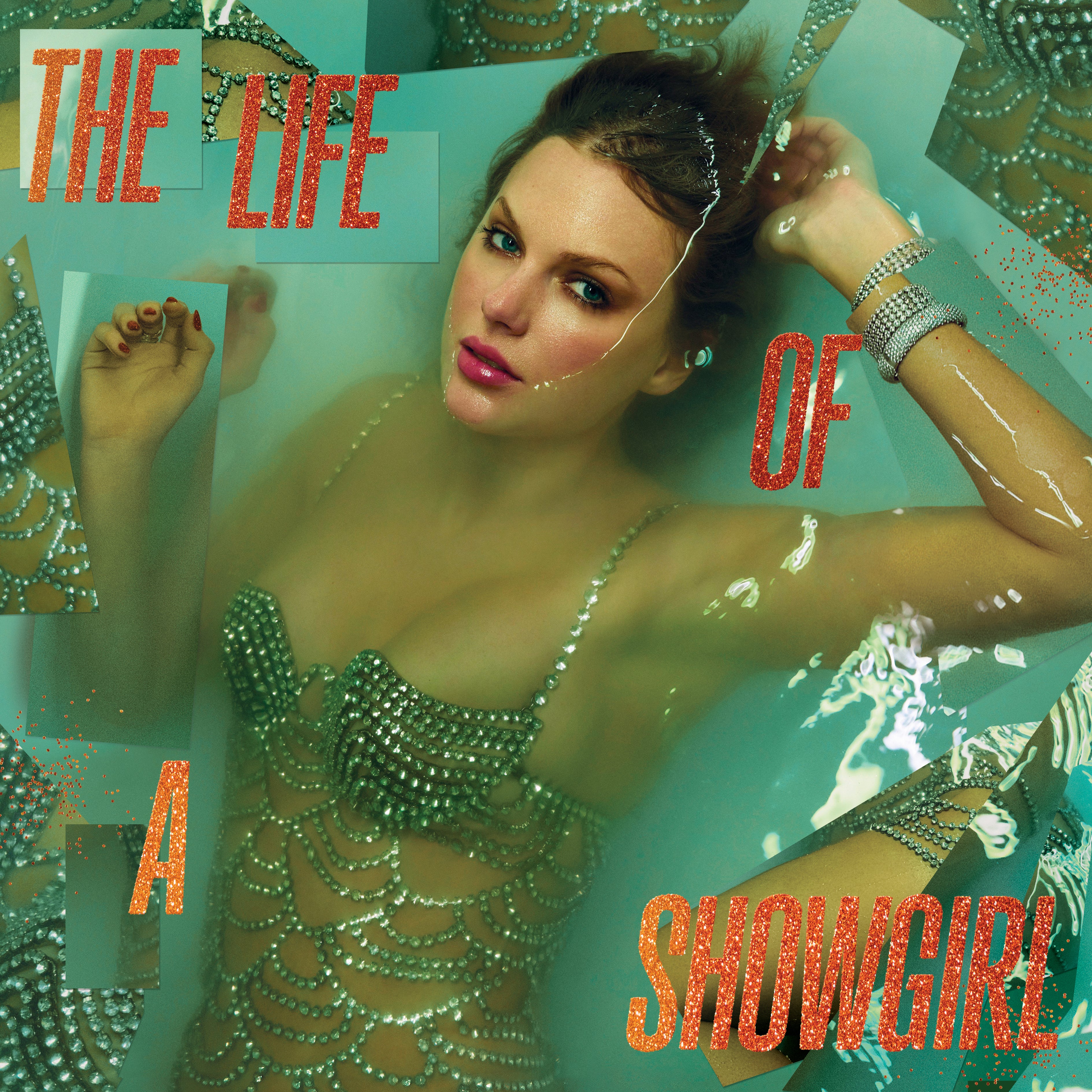 The cover of Taylor Swift's 12th album 'The Life of a Showgirl'