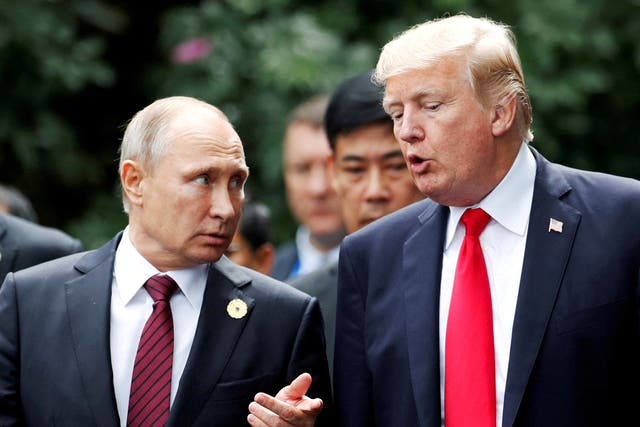 <p>Russian President Vladimir Putin, who is set to meet with President Donald Trump in Alaska Friday, was formerly the deputy mayor of St. Petersburg, once known as Leningrad.</p>