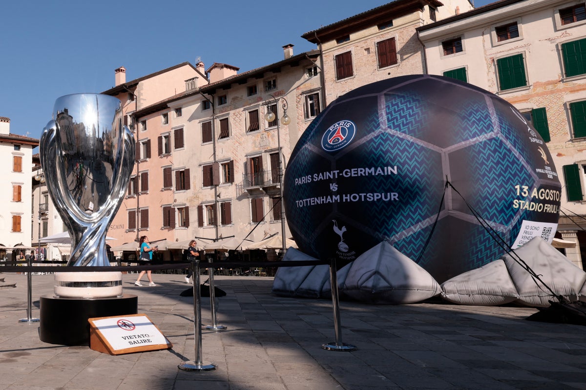 Is PSG v Tottenham on TV? Channel, kick-off time and how to watch the Uefa Super Cup