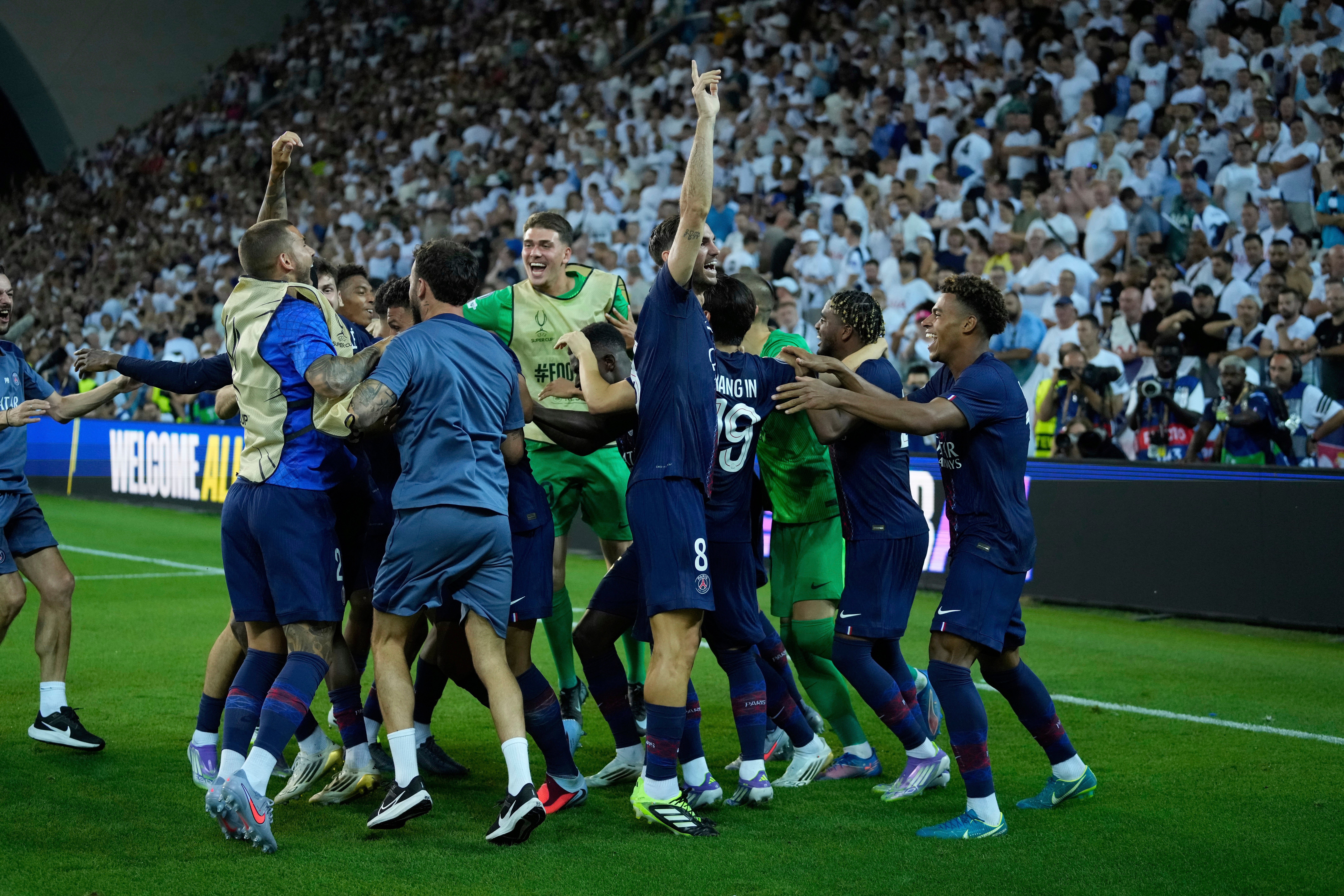 APTOPIX Italy Soccer UEFA Super Cup