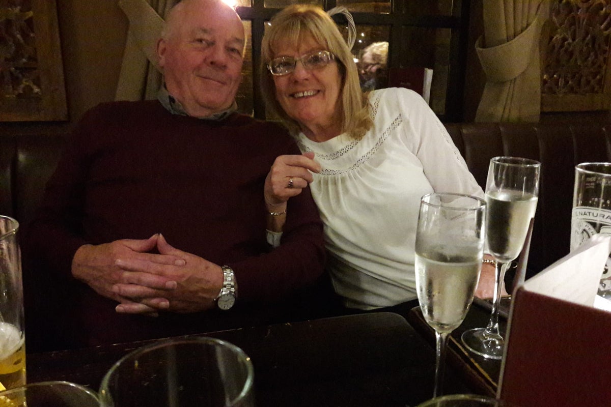 Woman diagnosed with same cancer as late husband after stomach ache