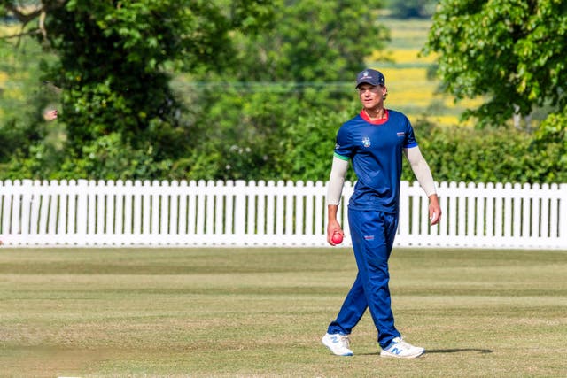 Caleb Falconer representing the Millfield Meyer’s XI (Millfield School/PA)