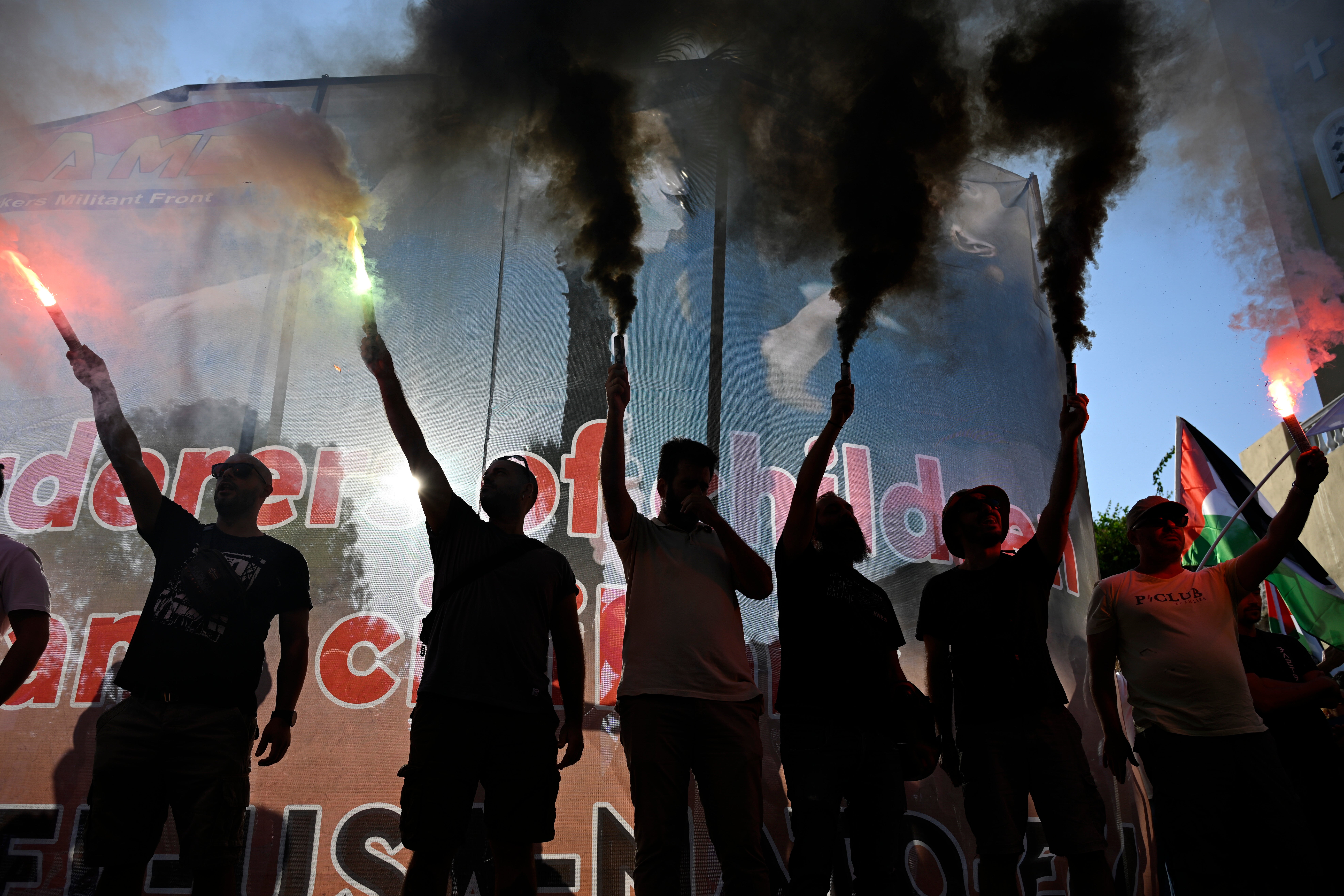 Greece Israel Palestinians