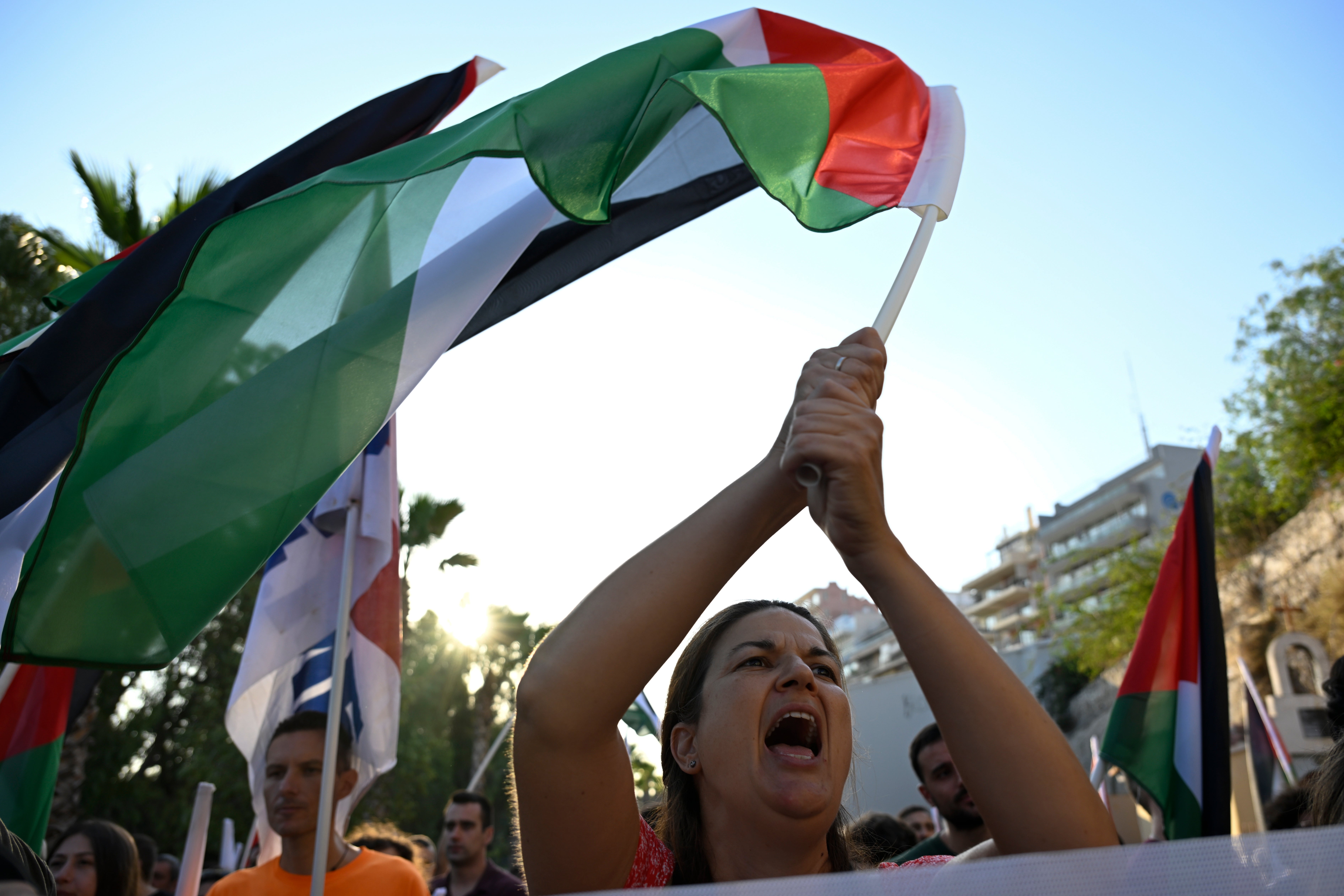 Greece Israel Palestinians