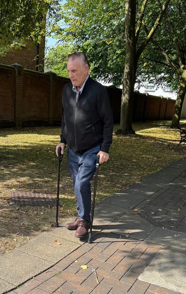 <p>Arthur Ball was caught driving home from his own birthday party whilst under the influence of cocaine.</p>