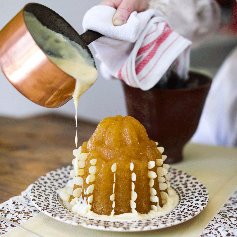 Gateau Aux Pommes - A Favorite Victorian recipe.