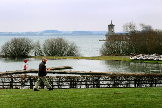 More than four in 10 A-level entries received an A or A* grade in the county of Rutland, home of Rutland Water (Rui Vieira/PA)