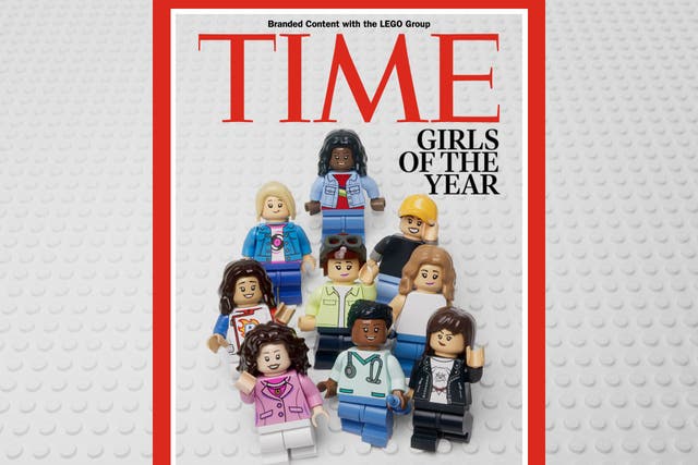 A Scottish schoolgirl is included in a first ever list of Time magazine Girls of the Year (Time/Lego Group/PA)