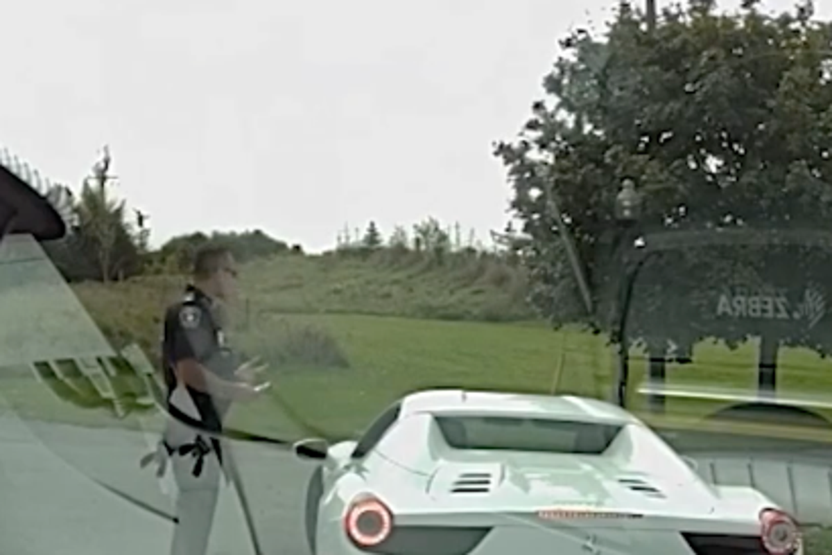 Begging ‘birthday boy’ calls his mom after getting his Ferrari towed for speeding