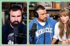 Taylor Swift becomes tearful as she tells Travis Kelce about getting her masters back