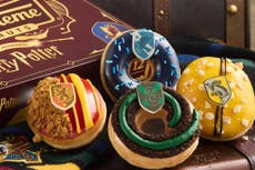 Krispy Kreme unveils Harry Potter doughnuts inspired by the four Hogwarts houses