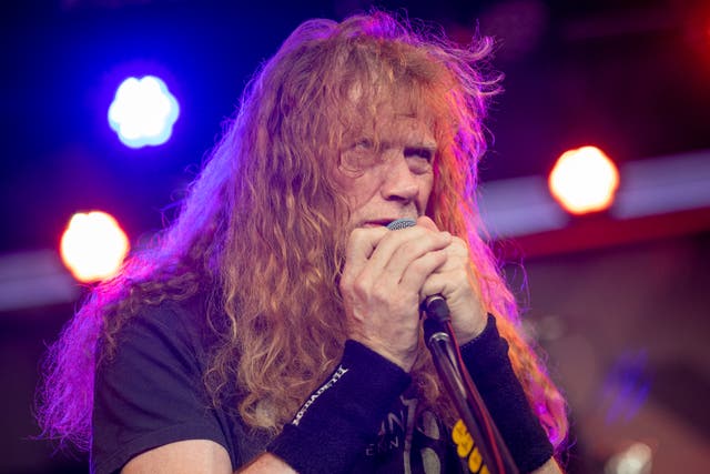 <p>Dave Mustaine of Megadeth has announced their retirement</p>