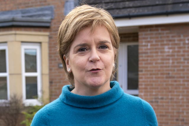 Nicola Sturgeon said she could consider fostering a child (Jane Barlow/PA)
