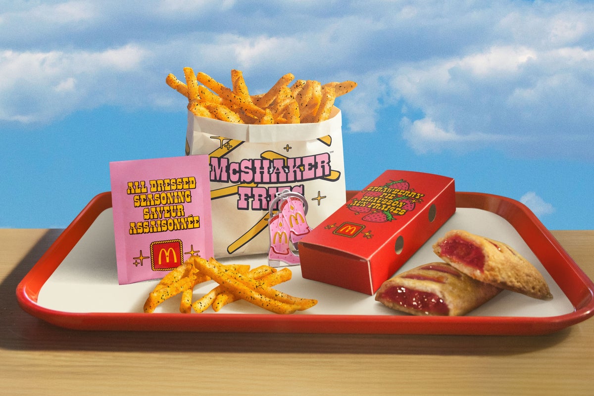 Shania Twain describes her collaboration with McDonald’s as a ‘homecoming’