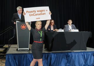 Union says flight attendants will not return to work and claims industrial board’s return-to-work order violates charter rights, while airline claims refusing order is illegal