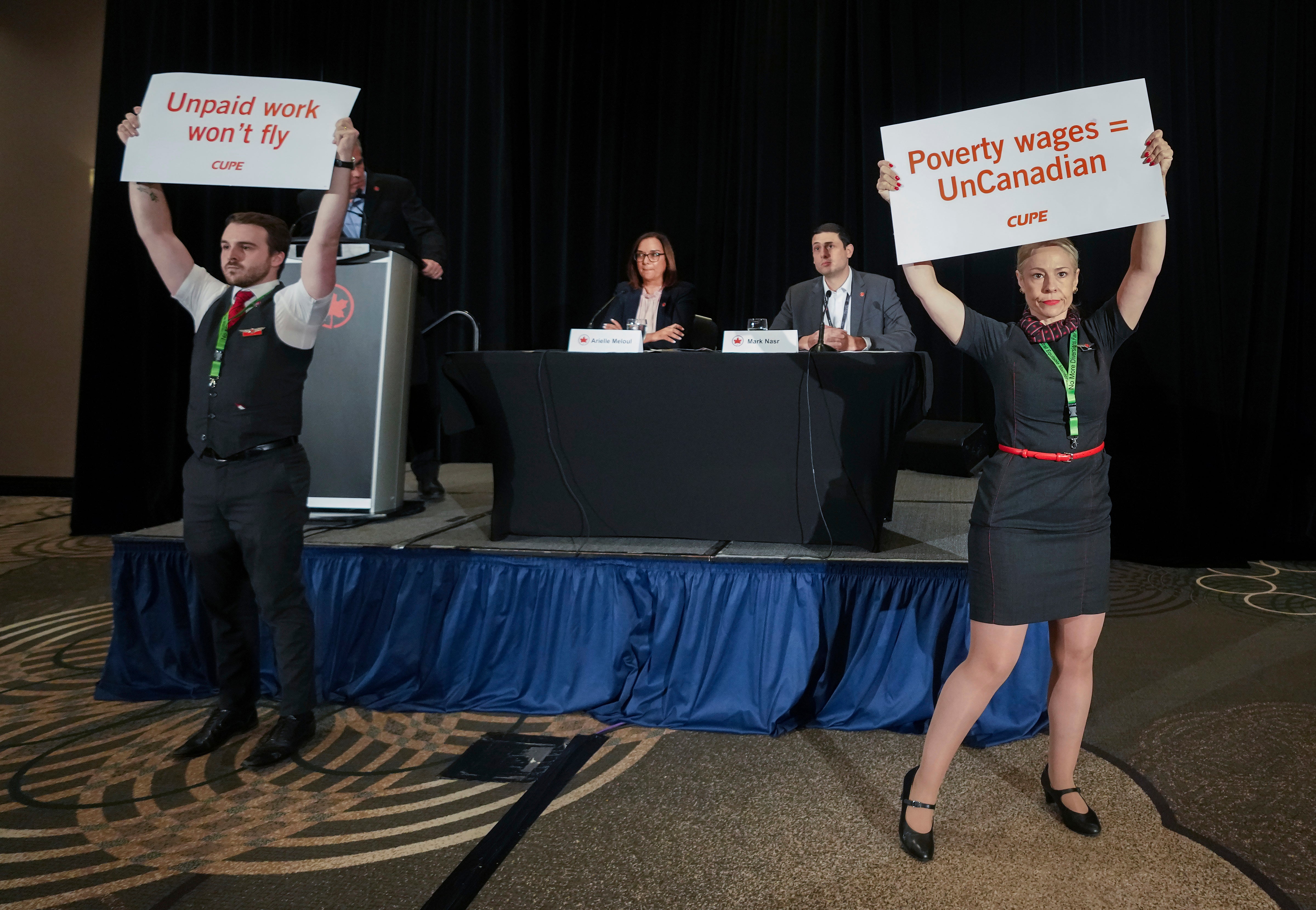 Air Canada Flight Attendants