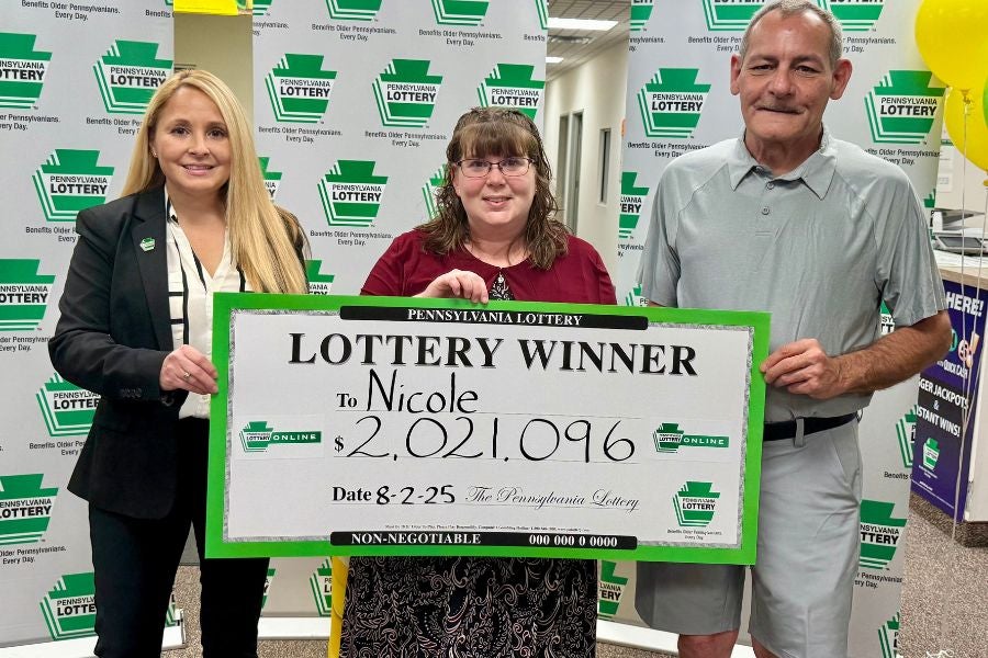 Nicole Walter, a 42-year-old grandmother of 10, said she plans to use her lottery winnings to renovate her farmhouse