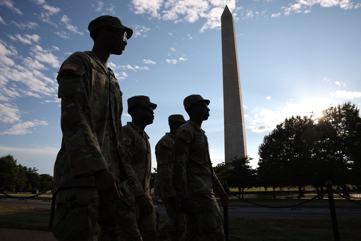 Tourists will be greeted by ‘significant military presence’ along Mall on Thursday morning