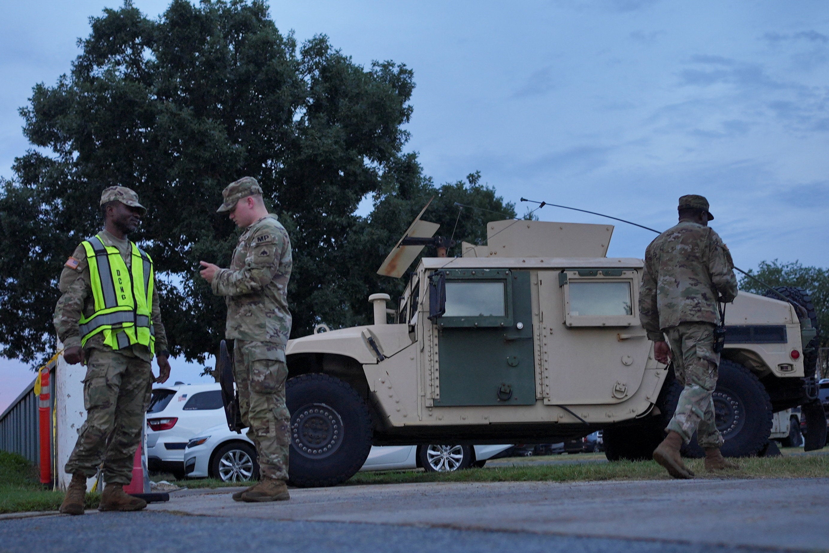 About 800 National Guard troops are being deployed to Washington, D.C.