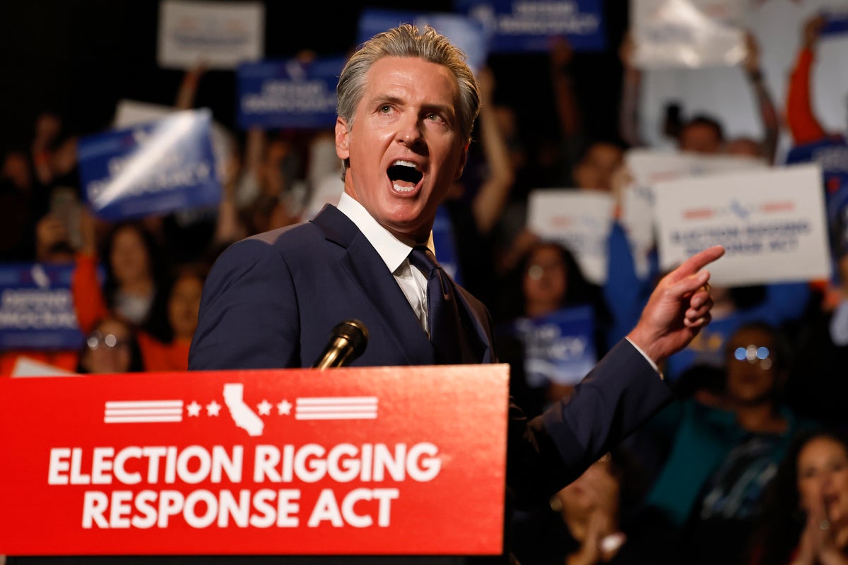 Aggressive insults, grabbing all the headlines – Gavin Newsom is trying to be a Democratic version of Trump. Will voters buy it?